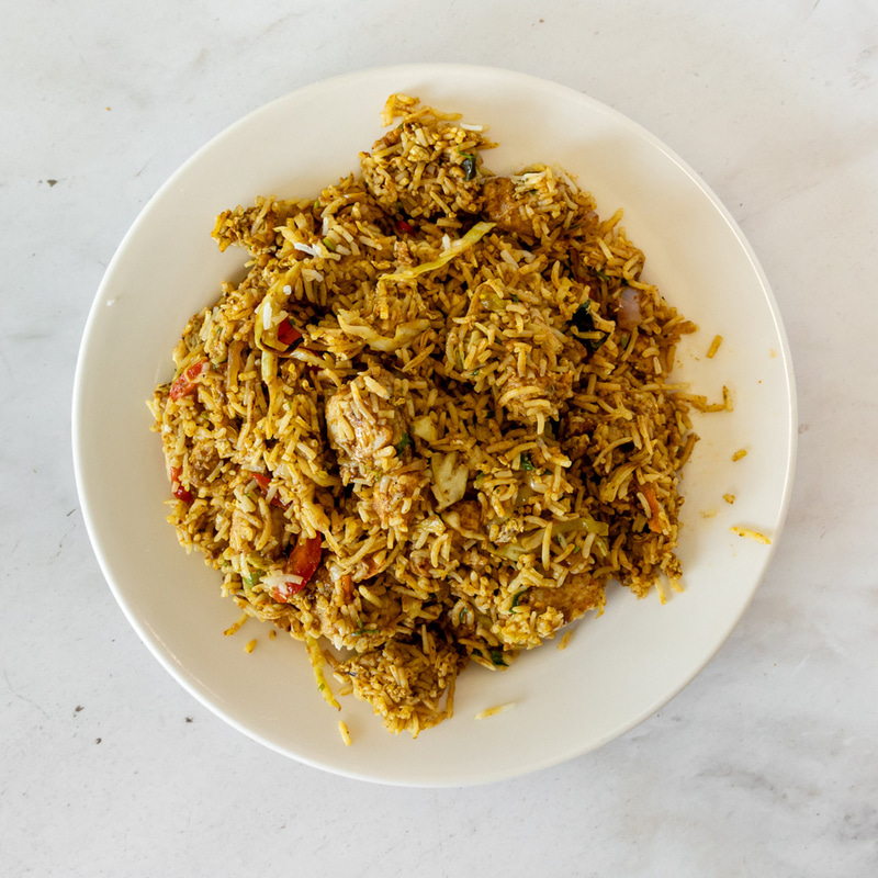 Bawarchi Special Chicken Fried Rice