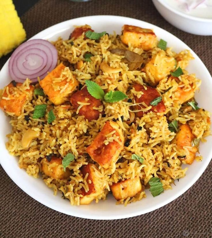 Paneer Biryani