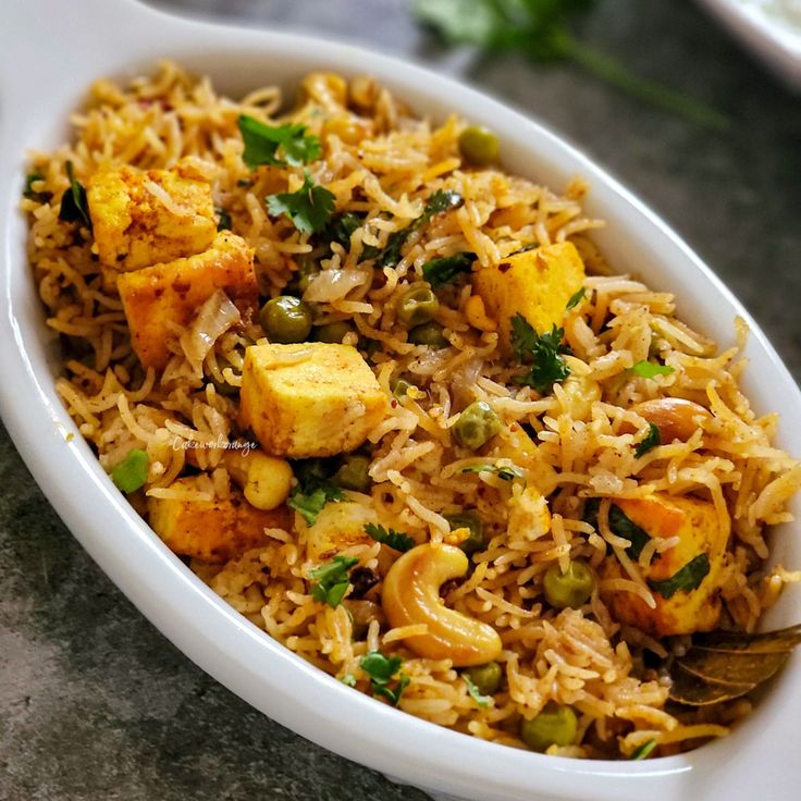 Kaju Paneer Biryani