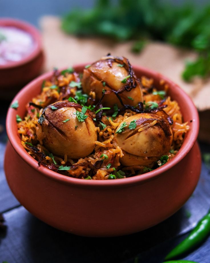 Egg Roast Biryani