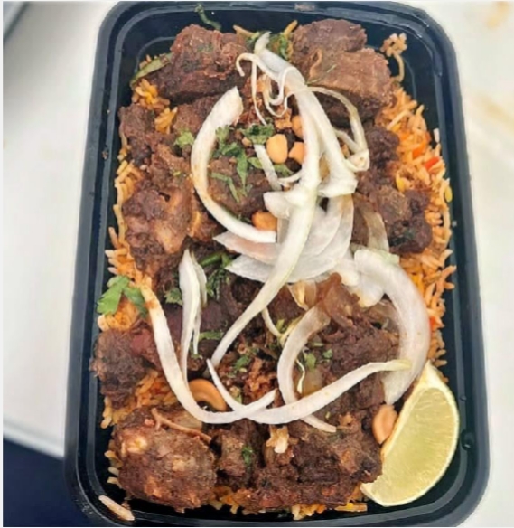 Mutton Ghee Roast Biryani