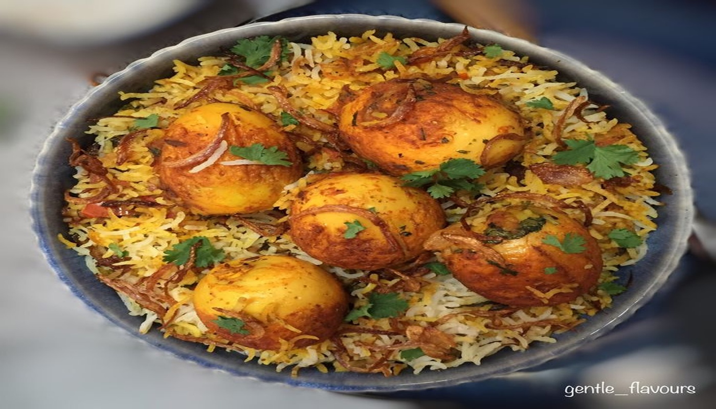 Egg roast pulav