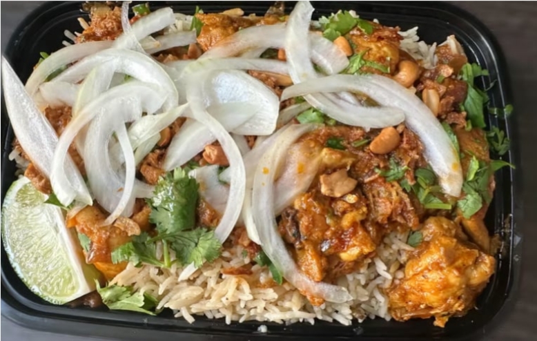 Boneless chicken pulav