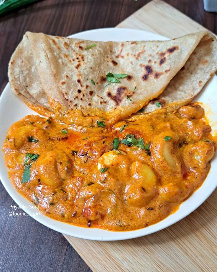 chapati + jedi pappu masala