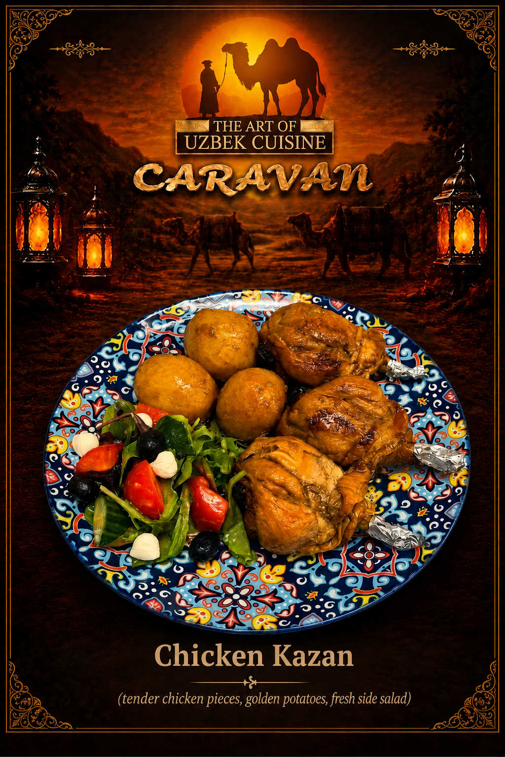 Chicken Kazan Kebab