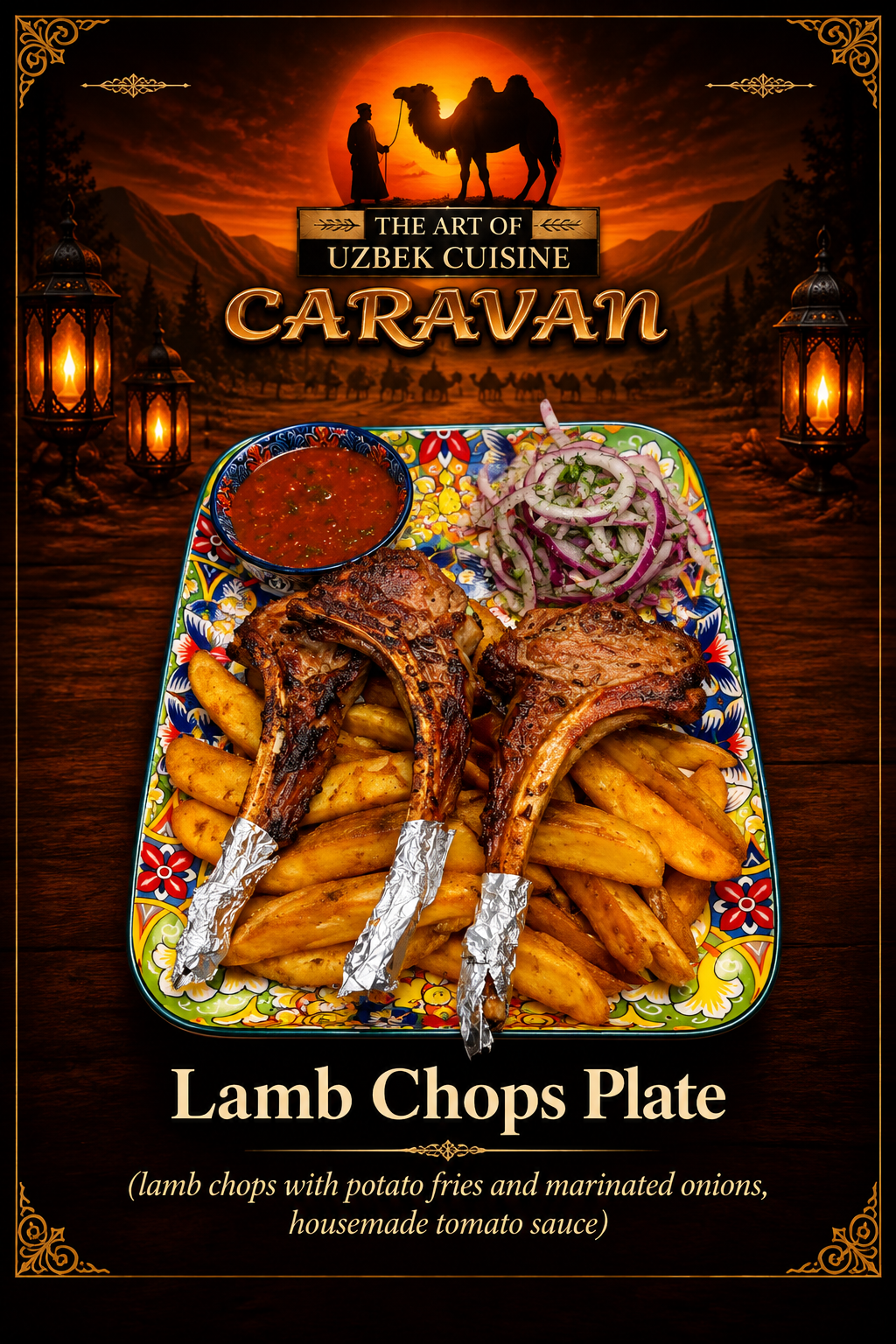 Lamb Chops Plate
