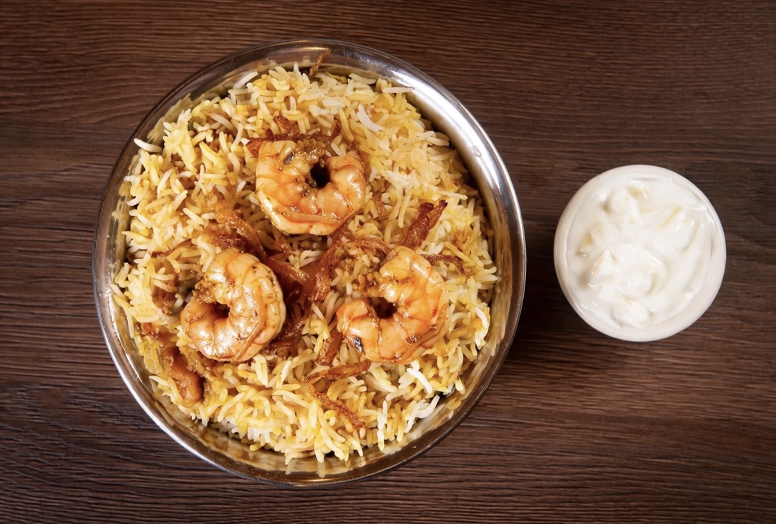 Shrimp Briyani