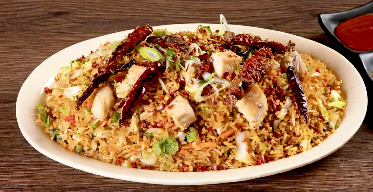 Chicken Schezwen Fried Rice