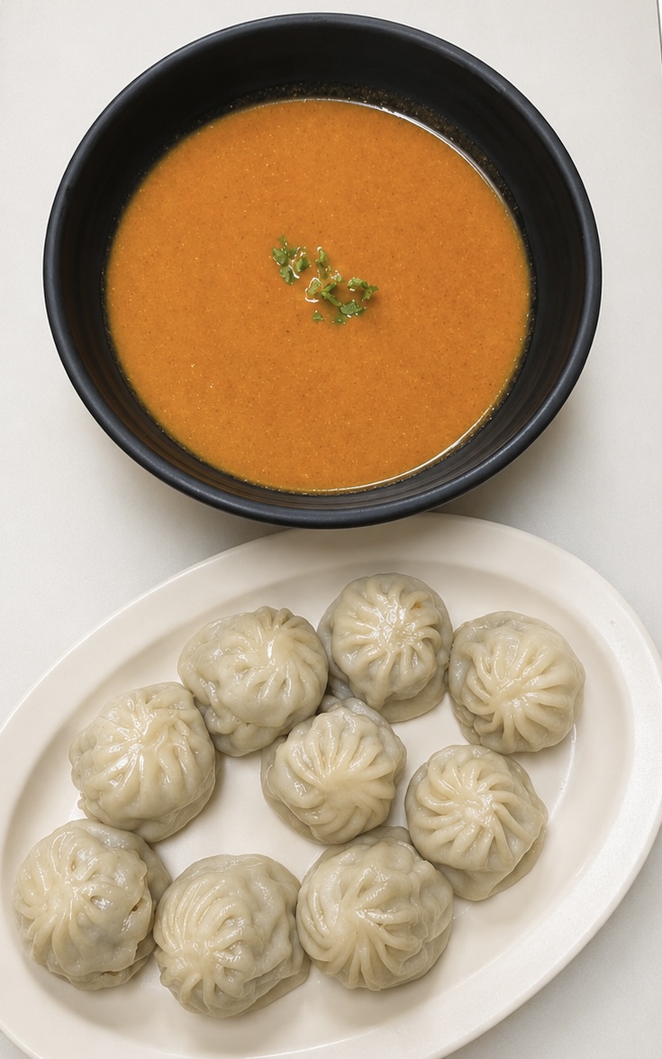 Lamb Jhol Momo