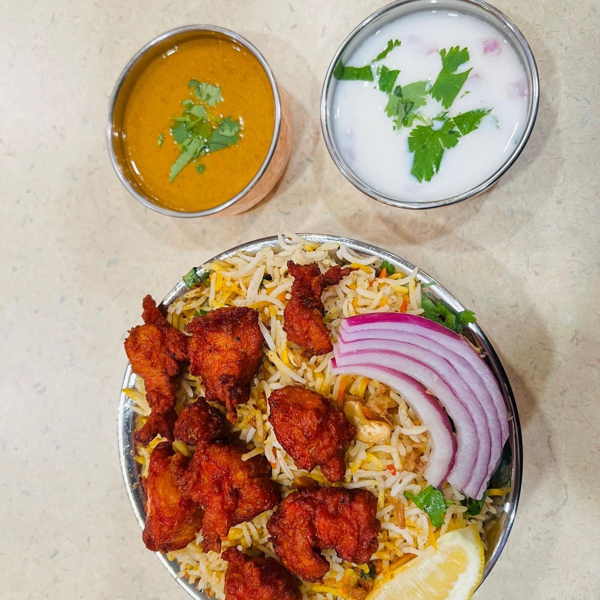 CHICKEN 65 BIRYANI