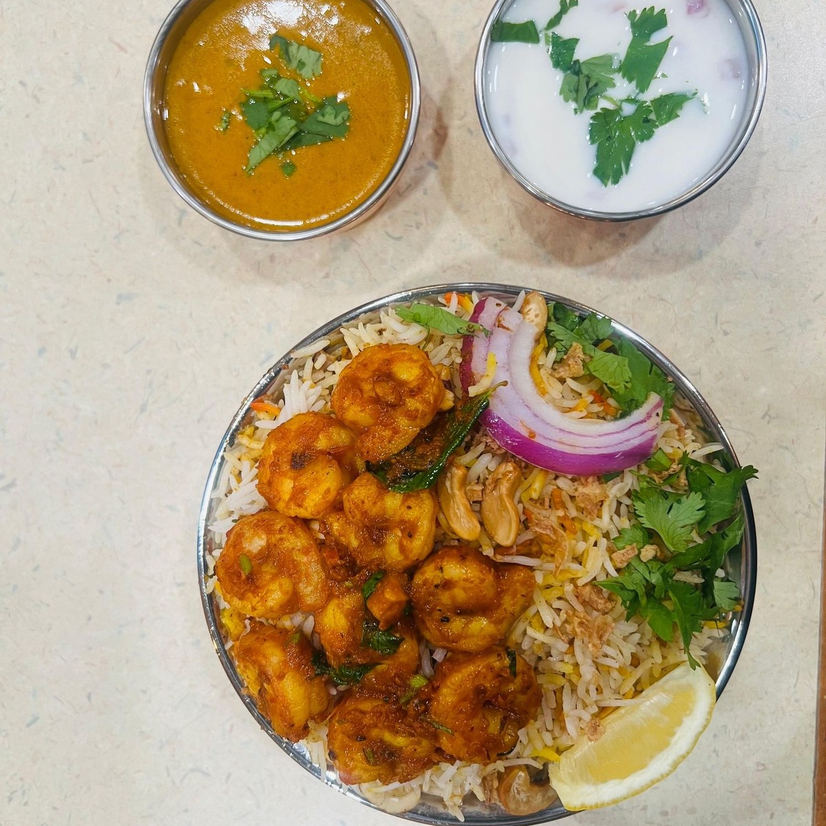 Vijayawada Shrimp Biryani